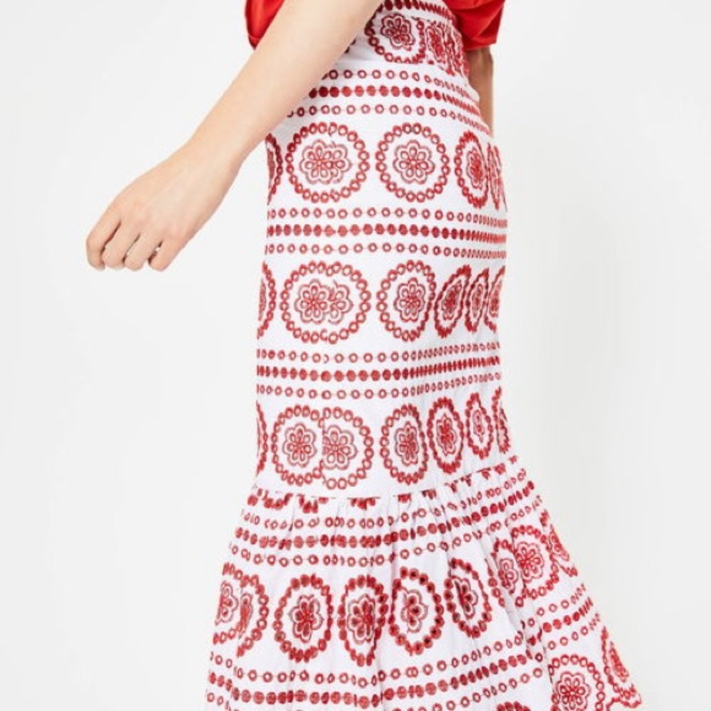 Broderie Skirt by Boden EUC - Picture 4 of 12
